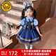 G.DUCKKIDS小黃鴨童裝洛麗塔公主裙女童連衣裙夏季兒童朱迪兔子警官cos衣服 8820款裙子+領(lǐng)帶+短褲 100 尺碼2~3歲【 90-100cm】