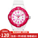 卡西歐（CASIO） 卡西歐(CASIO)手表 女生運(yùn)動系列橡膠帶石英學(xué)生表樹脂皮帶手表 白盤白色橡膠帶LRW-200H-4B