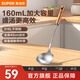 蘇泊爾（SUPOR）鏟勺316L不銹鋼長(zhǎng)柄烏檀木手柄家用炒菜鏟勺耐高溫不傷鍋鏟勺套裝 316L不銹鋼 【大湯勺】