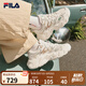 FILA 楊冪同款|斐樂官方女鞋F(xiàn)ERN2運(yùn)動(dòng)鞋2025秋季新款蕨草鞋2代休閑鞋 奶白/粉綠色-GC 37.5