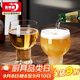 青蘋(píng)果水晶玻璃啤酒杯 家用精釀扎啤杯子水晶玻璃冷飲果汁杯6只裝