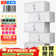 舉冠文件柜檔案辦公資料柜子鋼制儲物柜分體五節文件柜（板材升級款）
