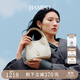 半坡飾族（bampo）圓滿(mǎn)水桶包 頭層牛皮斜挎包2025夏新款白色單肩小拎包女 茯苓白112