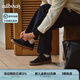 Allbirds德訓(xùn)鞋Booster秋季新品通勤休閑白搭舒適復(fù)古厚度男女款休閑鞋 自然黑 43 /M11 男碼