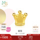 周生生七夕禮物黃金轉(zhuǎn)運珠愛情童話皇冠不含手鏈繩92313C定價