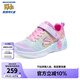 Skechers斯凱奇童鞋女童閃燈鞋兒童鞋春季發(fā)光休閑公主鞋302686L 多彩色/MLT 28.5