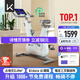 Keep動(dòng)感單車(chē) 家用智能健身器材C2 Lite自發(fā)電 20斤飛輪組 白K0105B
