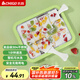 志高（CHIGO）炒酸奶機(jī)炒冰機(jī)兒童自制DIY冰淇淋雪糕機(jī)家用制冰盤大號帶蓋綠色