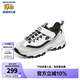 Skechers斯凱奇兒童奶茶熊男女童熊貓鞋秋冬季加絨復古學(xué)生運動(dòng)鞋403825L 825L椰乳可可/WLGY 36