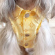 2025秋冬潮牌狗狗衣服大中型犬兩腳衣金毛巨貴比熊泰迪邊牧雪納瑞 黃色四葉草馬甲 XS