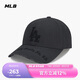 MLB帽子男女硬頂棒球帽刺繡LOGO運(yùn)動(dòng)時(shí)尚3ACPKP02N-07BKS-F