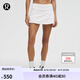 lululemon丨Pace Rival 女士運(yùn)動中腰短裙 速干芯吸 LW8A84R 白色 S /6
