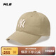MLB帽子男女軟頂棒球帽虞書欣明星同款運(yùn)動(dòng)鴨舌帽3ACP6601N-50SAP-F