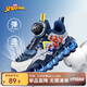 迪士尼童鞋夏季網(wǎng)鞋男童旋紐扣老爹鞋蜘蛛俠運動(dòng)鞋DM2310S 藏青 34 