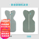 LOVE TO DREAM澳洲品牌新生嬰兒防驚跳睡袋四季通用襁褓式睡袋兒童投降式防踢被 深橄欖綠（四季通用） M碼：8-15斤（約3-6個(gè)月）