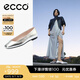 愛(ài)步（ECCO）芭蕾舞鞋 25年夏季新款圓頭羊皮單鞋舒適通勤淺口女鞋 舞悅234323 銀色23432301682 37