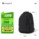 WINPARD/威豹雙肩包男背包商務(wù)雙肩背包電腦包休閑男包旅行包15.6英寸 黑色