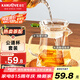 金灶（KAMJOVE） 加厚耐熱玻璃公道杯分茶器公杯茶道茶海過濾公杯茶具配件 GO-31 GO-31搭配GO-08玻璃茶漏