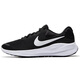 耐克NIKE男子跑步鞋REVOLUTION 7運動鞋F(xiàn)B2207-001黑白42