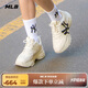 MLB鞋子男女老爹鞋增高運(yùn)動休閑鞋四季款3ASHC101N-50BGS-260/米黃色