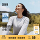 森馬（Semir）長(cháng)袖T恤女吸濕速干分割戶(hù)外冬季2025插肩袖抓絨上衣109725101012