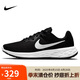 耐克NIKE跑步鞋男緩震透氣REVOLUTION 6運(yùn)動鞋DC3728-003黑白41