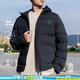 阿迪達(dá)斯（adidas）外套男 25春季新款戶外運(yùn)動休閑服健身訓(xùn)練棉羽防風(fēng)保暖羽絨服 鎖溫聚暖/偏小一碼/鴨絨含量：80% M碼