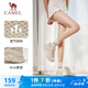駱駝（CAMEL）運(yùn)動(dòng)老爹鞋女透氣厚底潮休閑鞋子 K23S60L8016 米色 38