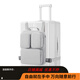 ACE登機箱擴容收納包電腦手提輕便雙肩行李箱掛包馬甲背包 5003銀灰 可拆卸
