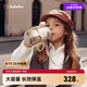 bebebus鉆光兒童保溫杯嬰幼兒316吸管水杯大容量保溫壺學(xué)生上學(xué)專用500ml