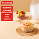 京東京造 一次性碗 食品級塑料碗 耐高溫燒烤露營(yíng)飯盒餐盒400ml【50只】