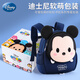迪士尼（Disney）幼兒園書(shū)包男童1-3歲6大班小班米奇男孩寶寶兒童背包戶(hù)外出游 米奇藏青【禮盒裝】