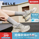 百麗周雨彤同款星河軌跡老爹鞋女休閑鞋B2199CM4 金色 37