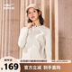 鴻星爾克衛(wèi)衣外套女秋季連帽開衫防風(fēng)百搭純色女款下直擺寬松上衣服