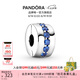 潘多拉（PANDORA）星際系列藍(lán)色閃耀無(wú)硅膠固定夾飾品配件diy串珠七夕情人節(jié)禮物 閃耀固定夾 1