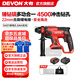 大有（Devon） 無刷電錘5401多功能鋰電錘充電電錘電鎬兩用錘磨組合輕型沖擊鉆 5.0Ah單電快充（75W）