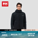 海麗漢森h(huán)h冬情侶款Collection M戶外休閑輕薄舒適P棉金標(biāo)棉服 黑色-男 3XL