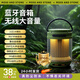MOSS AND STONE戶(hù)外無(wú)線(xiàn)藍牙音響便攜式超重低音炮家用電腦桌面隨身可插卡高音質(zhì)大音量超長(cháng)續航 藍牙音箱 【露營(yíng)燈音響湖茵綠】防水防塵丨大功率3d環(huán)繞