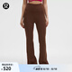 lululemon丨Groove Nulu? 女士超高腰喇叭褲 芯吸 LW5EIKA 熔巖棕 XS