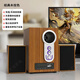 漫步曲【柏林之聲】桌面電競音箱臺式德國巨炮2.1聲道電腦電視音響藍牙游戲音響音響大音量超大ktv 棕色【木質(zhì)音箱】