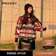 moussy 早春新品迪士尼合作款米奇圖案針織毛衣010GAL70-5080 020黑色 均碼