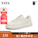 他她（TATA）休閑厚底板鞋男鞋真皮百搭運(yùn)動(dòng)小白鞋2025春季新VLS01AM5 白色 42