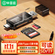 畢亞茲 USB/Type-C讀卡器SD/TF多功能二合一 OTG USB-C手機讀卡器 適用單反相機監控記錄儀存儲內存卡