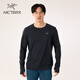 ARC'TERYX始祖鳥 CORMAC HEAVYWEIGHT LS 男子 速干長袖T恤 BLACK/黑色 M