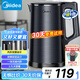 美的（Midea）燒水壺電熱水壺雙層防燙全鋼食品級304一體無縫內(nèi)膽電熱水壺家用1.7L大容量SH17X2-301
