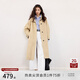 自巧巧裁系列小個(gè)子卡其色立領(lǐng)風(fēng)衣外套女2025早春新款短款大衣 卡其色長(zhǎng)款 M （4碼）