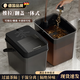 宜樂(lè )舒德國品牌茶葉桶茶桌茶桶茶渣桶排水桶小號家用廢水桶辦公室泡茶桶 磨砂深棕/中號7L【茶桶+排水管】