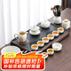 尚言坊羊脂玉瓷功夫茶具套裝整套帶茶盤高檔家用辦公陶瓷茶杯泡茶器具