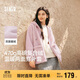 森馬（Semir）森馬外套女仿羊羔毛搖粒絨雙面穿連帽重磅夾克24新款109724108002