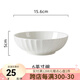 Gao Chun Ceramics高淳陶瓷創(chuàng)意骨瓷健康安全碗碟餐具歐式金邊浮雕陶瓷飯碗套裝輕奢 6英寸碗